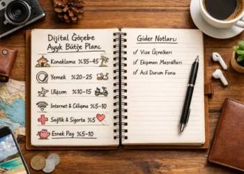 Dijital Göçebeler İçin Aylık Bütçe Planlama